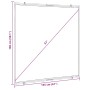 Pantalla de proyección colgante de pared 81 pulgadas 1:1 de , Pantallas para proyección - Ref: Foro24-4101037, Precio: 23,38 ...