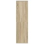 Estantería madera de ingeniería color roble sonoma 34x31x112 cm de , Librerías y estanterías - Ref: Foro24-860285, Precio: 57...