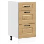Mueble bajo de cocina Kalmar roble artesanal madera ingeniería de , Armarios de cocina - Ref: Foro24-854249, Precio: 99,32 €,...