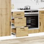 Mueble bajo de cocina Kalmar roble artesanal madera ingeniería de , Armarios de cocina - Ref: Foro24-854249, Precio: 99,32 €,...
