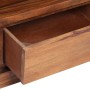 Mueble de TV de madera maciza de acacia 120x30x40 cm en Muebles TV | Comprar online en Foru.es