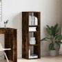 Estantería madera ingeniería color roble ahumado 34x31x112 cm de , Librerías y estanterías - Ref: Foro24-860287, Precio: 56,0...
