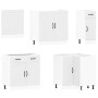 Mueble de cocina Lucca blanco 11 piezas madera contrachapada de , Armarios de cocina - Ref: Foro24-3314921, Precio: 720,70 €,...