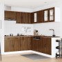 Mueble cocina Lucca roble marrón 11 pzas madera contrachapada de , Armarios de cocina - Ref: Foro24-3314928, Precio: 719,51 €...
