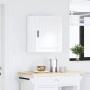 Armario pared cocina Porto madera ingeniería blanca alto brillo de , Armarios de cocina - Ref: Foro24-854041, Precio: 66,59 €...