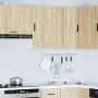 Mueble de pared cocina madera contrachapada Porto roble sonoma de , Armarios de cocina - Ref: Foro24-854043, Precio: 59,85 €,...