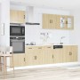 Mueble cocina Kalmar roble sonoma 7 pzas madera contrachapada de , Armarios de cocina - Ref: Foro24-3314734, Precio: 611,22 €...