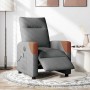 Sillón reclinable de masaje eléctrico tela gris oscuro de , Sillones - Ref: Foro24-3323999, Precio: 250,63 €, Descuento: %