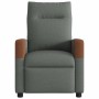 Sillón reclinable de masaje eléctrico tela gris oscuro de , Sillones - Ref: Foro24-3323999, Precio: 250,63 €, Descuento: %