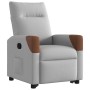 Sillón reclinable elevable de tela gris nube de , Sillones - Ref: Foro24-3324005, Precio: 254,54 €, Descuento: %