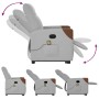 Sillón de masaje reclinable de pie de tela gris nube de , Sillones - Ref: Foro24-3324013, Precio: 270,82 €, Descuento: %