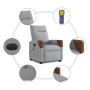 Sillón de masaje eléctrico reclinable elevable tela gris claro de , Sillones - Ref: Foro24-3324030, Precio: 303,64 €, Descuen...