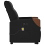 Sillón de masaje eléctrico reclinable elevable tela negro de , Sillones - Ref: Foro24-3324032, Precio: 335,13 €, Descuento: %