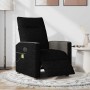 Sillón reclinable de masaje eléctrico tela negro de , Sillones - Ref: Foro24-3324047, Precio: 256,48 €, Descuento: %