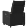 Sillón reclinable de masaje eléctrico tela negro de , Sillones - Ref: Foro24-3324047, Precio: 256,48 €, Descuento: %