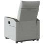 Sillón reclinable elevable de tela gris nube de , Sillones - Ref: Foro24-3324051, Precio: 274,84 €, Descuento: %