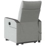 Sillón de masaje reclinable de pie de tela gris nube de , Sillones - Ref: Foro24-3324058, Precio: 291,92 €, Descuento: %