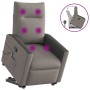 Sillón reclinable de masaje elevable tela gris taupé de , Sillones - Ref: Foro24-3324064, Precio: 302,62 €, Descuento: %