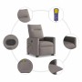 Sillón reclinable de masaje elevable tela gris taupé de , Sillones - Ref: Foro24-3324064, Precio: 302,62 €, Descuento: %