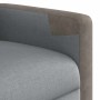 Sillón reclinable de masaje eléctrico tela gris claro de , Sillones - Ref: Foro24-3324085, Precio: 250,13 €, Descuento: %