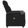 Sillón reclinable de masaje eléctrico tela negro de , Sillones - Ref: Foro24-3324087, Precio: 250,13 €, Descuento: %