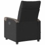 Sillón reclinable de masaje eléctrico tela negro de , Sillones - Ref: Foro24-3324087, Precio: 250,13 €, Descuento: %