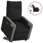 Sillón eléctrico reclinable elevable de tela negro de , Sillones - Ref: Foro24-3324102, Precio: 323,94 €, Descuento: %