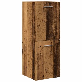 Armario pared baño madera ingeniería envejecida 30x30x80 cm de , Muebles de baño - Ref: Foro24-856218, Precio: 44,10 €, Descu...