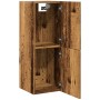 Armario pared baño madera ingeniería envejecida 30x30x80 cm de , Muebles de baño - Ref: Foro24-856218, Precio: 44,10 €, Descu...