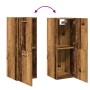 Armario pared baño madera ingeniería envejecida 30x30x80 cm de , Muebles de baño - Ref: Foro24-856218, Precio: 44,10 €, Descu...