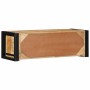 Mueble de TV madera maciza de mango rugosa 80x30x25 cm de , Almacenamiento para CD y DVD - Ref: Foro24-4015933, Precio: 112,2...