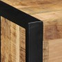 Mueble de TV madera maciza de mango rugosa 80x30x25 cm de , Almacenamiento para CD y DVD - Ref: Foro24-4015933, Precio: 112,2...