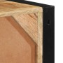 Mueble de TV madera maciza de mango rugosa 80x30x25 cm de , Almacenamiento para CD y DVD - Ref: Foro24-4015933, Precio: 112,2...