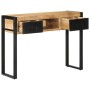 Mesa consola madera maciza mango 100x35x75 cm de , Mesas consola - Ref: Foro24-4015927, Precio: 179,39 €, Descuento: %