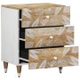 Mesita de noche madera maciza de mango 50x33x60 cm de , Mesitas de noche - Ref: Foro24-4018673, Precio: 105,91 €, Descuento: %