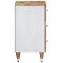 Mesita de noche madera maciza de mango 50x33x60 cm de , Mesitas de noche - Ref: Foro24-4018673, Precio: 105,91 €, Descuento: %