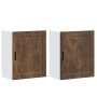 Armarios pared para cocina 2 uds Porto roble ahumado de , Armarios de cocina - Ref: Foro24-854048, Precio: 109,66 €, Descuent...