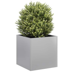 Jardinera 40x40x40 cm de acero galvanizado de , Maceteros y jardineras - Ref: Foro24-860666, Precio: 53,87 €, Descuento: %