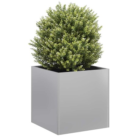 Jardinera 40x40x40 cm de acero galvanizado de , Maceteros y jardineras - Ref: Foro24-860666, Precio: 53,87 €, Descuento: %