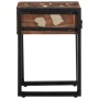 Mesa auxiliar multicolor 35x35x50 cm madera maciza reciclada de , Mesas auxiliares - Ref: Foro24-4015944, Precio: 80,26 €, De...