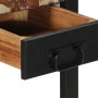 Mesa auxiliar multicolor 35x35x50 cm madera maciza reciclada de , Mesas auxiliares - Ref: Foro24-4015944, Precio: 80,26 €, De...