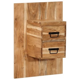 Mesita de noche madera maciza de acacia 60x32x80 cm de , Mesitas de noche - Ref: Foro24-4017529, Precio: 92,46 €, Descuento: %