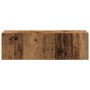 Conjunto de mueble de TV 4 piezas montado la pared madera vieja de , Muebles TV - Ref: Foro24-3329017, Precio: 188,99 €, Desc...