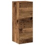 Conjunto de mueble de TV 4 piezas montado la pared madera vieja de , Muebles TV - Ref: Foro24-3329017, Precio: 188,99 €, Desc...