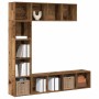 Estantería para libros 3 uds madera vieja madera de ingeniería de , Librerías y estanterías - Ref: Foro24-3328549, Precio: 17...