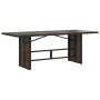 Set comedor para jardín 9 pzas y cojines ratán sintético marrón de , Conjuntos de jardín - Ref: Foro24-3276777, Precio: 1,00 ...