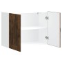 Armario de pared de cocina Lucca roble ahumado de , Armarios de cocina - Ref: Foro24-853832, Precio: 75,87 €, Descuento: %