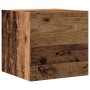 Conjunto de mueble de TV 9 piezas montado la pared madera vieja de , Muebles TV - Ref: Foro24-3329221, Precio: 361,26 €, Desc...