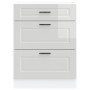 Mueble bajo de cocina Porto alto brillo blanco de , Armarios de cocina - Ref: Foro24-854261, Precio: 133,29 €, Descuento: %