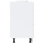 Mueble bajo de cocina Porto alto brillo blanco de , Armarios de cocina - Ref: Foro24-854261, Precio: 133,29 €, Descuento: %